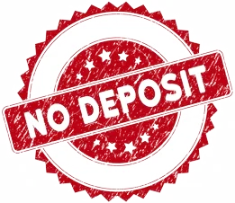 Red rubber stamp labeled "No Deposit" for no deposit policies